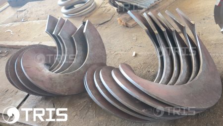 FABRICATION DES SPIRES DE VIS DE FORAGE. SPIRES DE VIS DE FORAGE (SPIRALE DE VIS DE FORAGE).